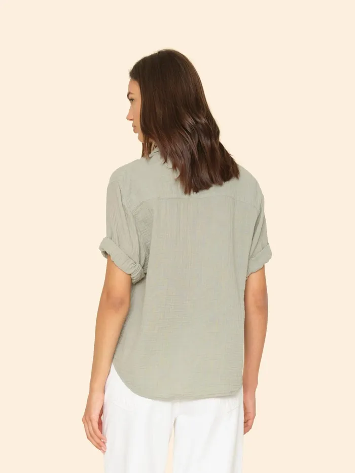 XRENA Aqua Grey Cruz Top Women Tops XRENA Aqua Grey Cruz Top Women Tops