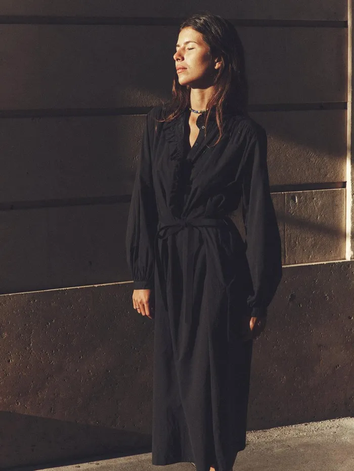 XRENA Black Caspy Dress Women Dresses XRENA Black Caspy Dress Women Dresses