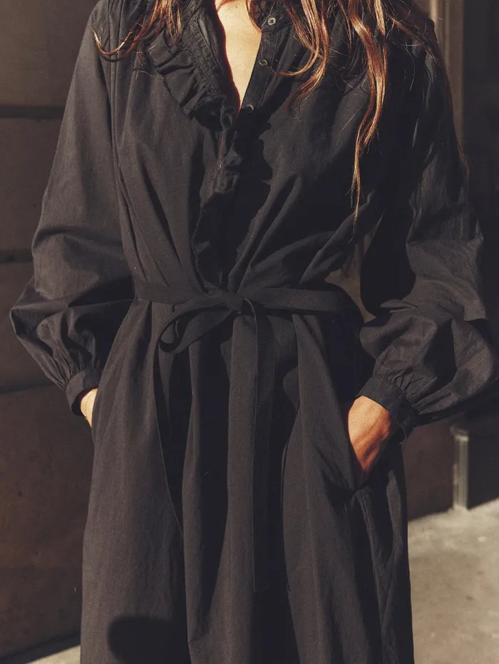 XRENA Black Caspy Dress Women Dresses XRENA Black Caspy Dress Women Dresses