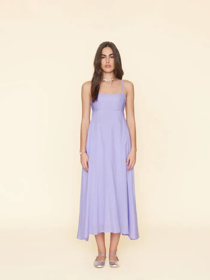 XRENA Bright Lilac Kaiti Dress Women Dresses