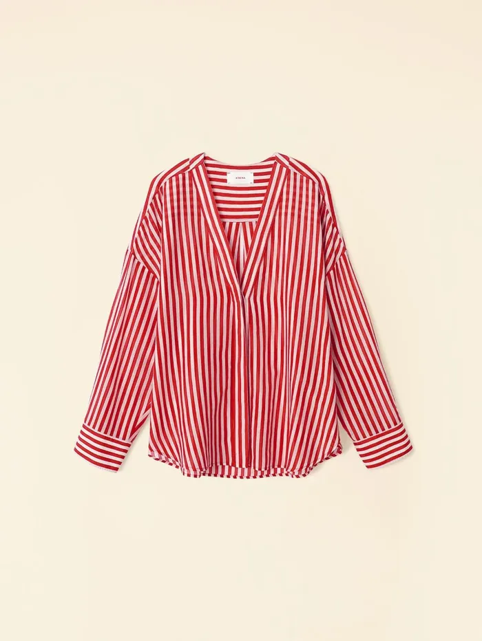 XRENA Burnt Dune Frances Shirt Women Shirts