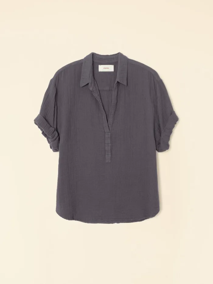 XRENA Charcoal Cruz Top Women Tops