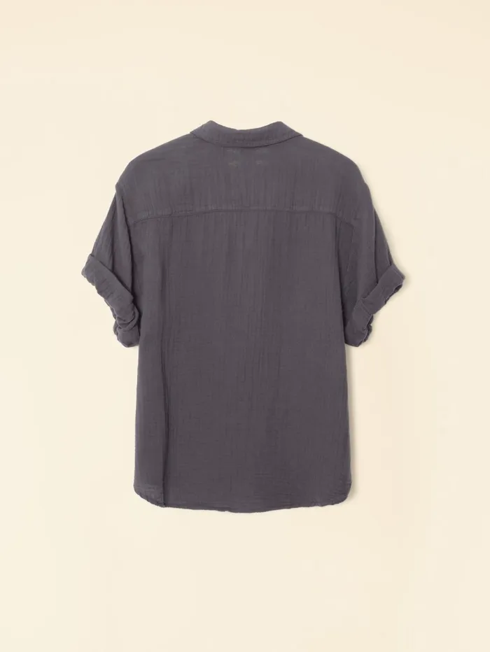XRENA Charcoal Cruz Top Women Tops XRENA Charcoal Cruz Top Women Tops