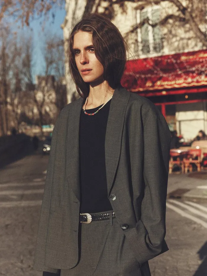 XRENA Charcoal Melange Jonah Jacket Women Sweaters and Jackets XRENA Charcoal Melange Jonah Jacket Women Sweaters and Jackets