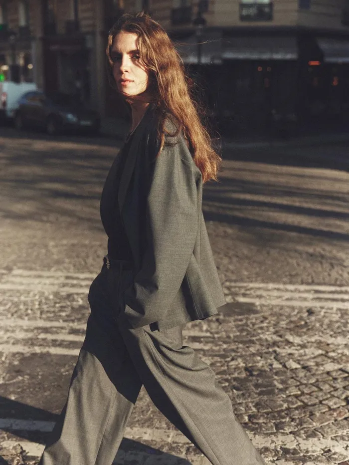 XRENA Charcoal Melange Jonah Jacket Women Sweaters and Jackets XRENA Charcoal Melange Jonah Jacket Women Sweaters and Jackets