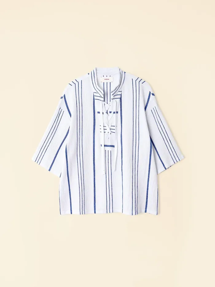 XRENA Cloud Blue Fletch Top Women Tops