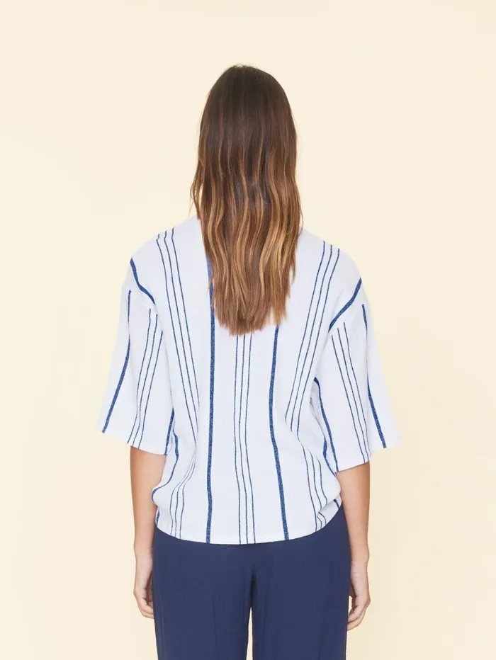 XRENA Cloud Blue Fletch Top Women Tops XRENA Cloud Blue Fletch Top Women Tops