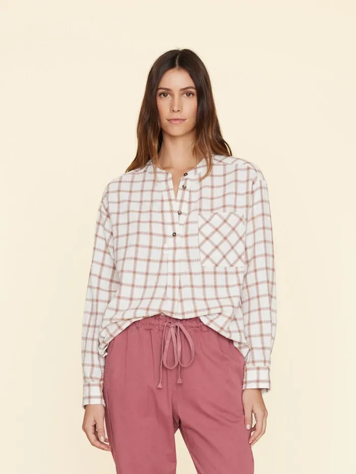 XRENA Cream Clay Makenzie Top Women Tops XRENA Cream Clay Makenzie Top Women Tops