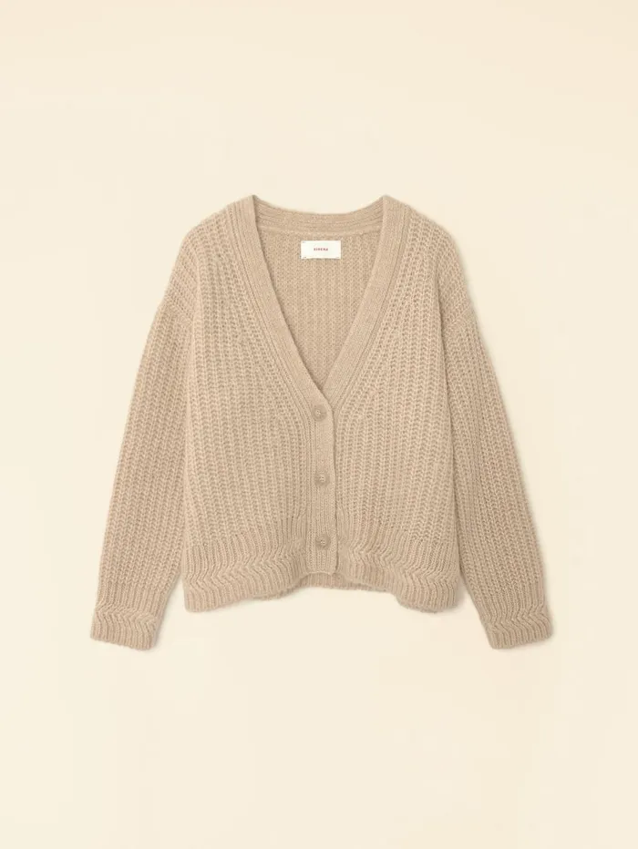XRENA Cream Ice Milli Cardigan Women Sweaters and Jackets