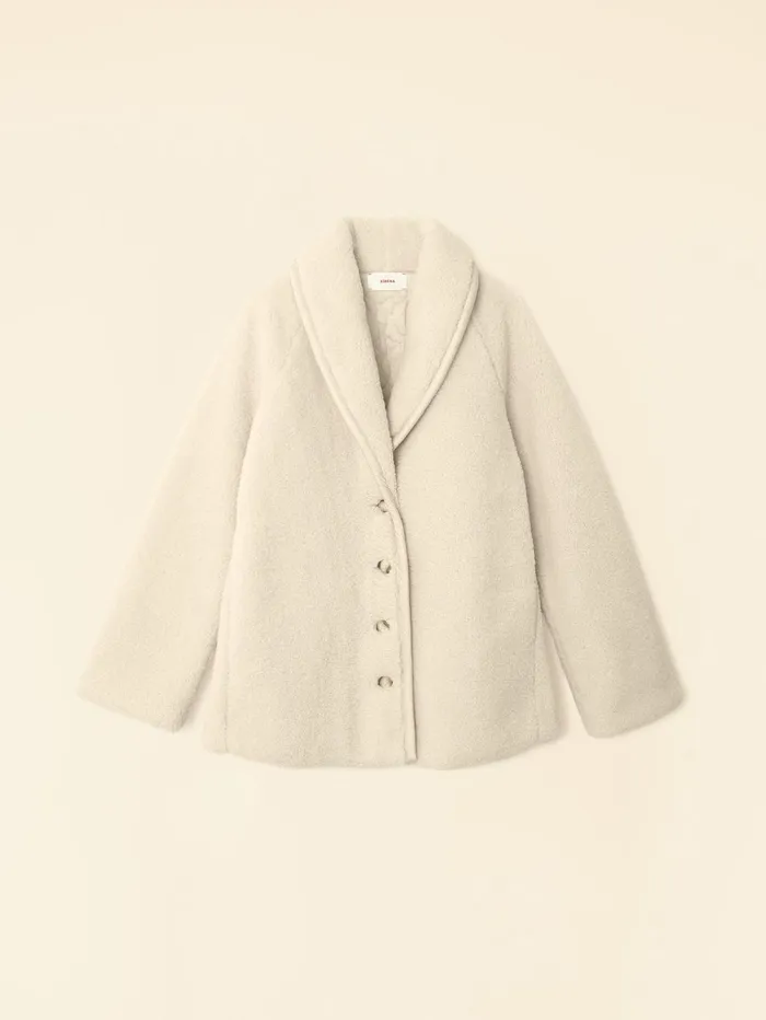 XRENA Cream Martine Jacket Women Sweaters and Jackets XRENA Cream Martine Jacket Women Sweaters and Jackets