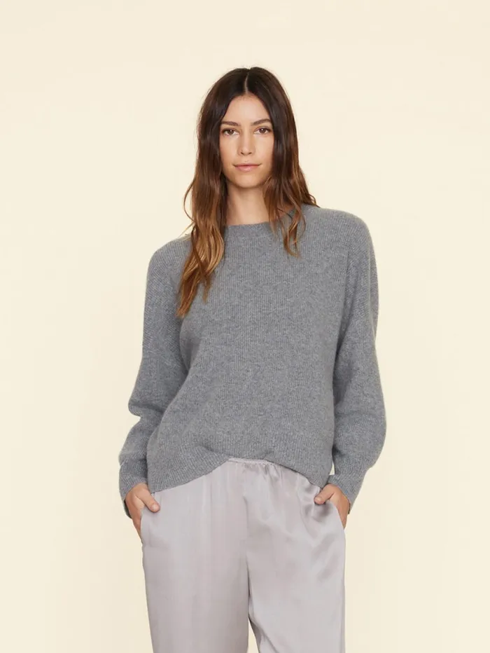 XRENA Dark Flannel Alfie Sweater Women Sweaters and Jackets