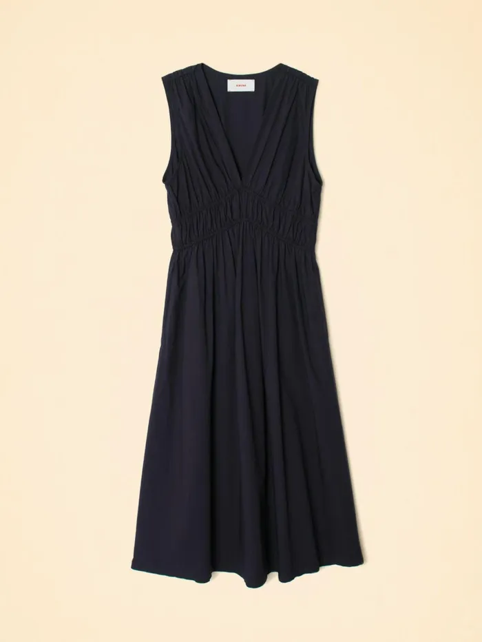 XRENA Darkest Navy Cyra Dress Women Dresses XRENA Darkest Navy Cyra Dress Women Dresses