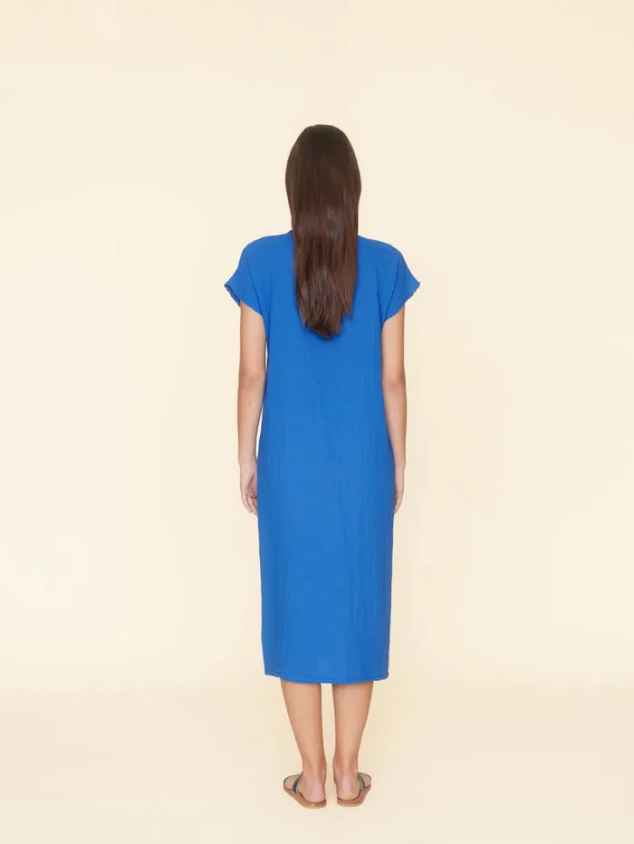 XRENA Deep Wave Drue Dress Women Dresses