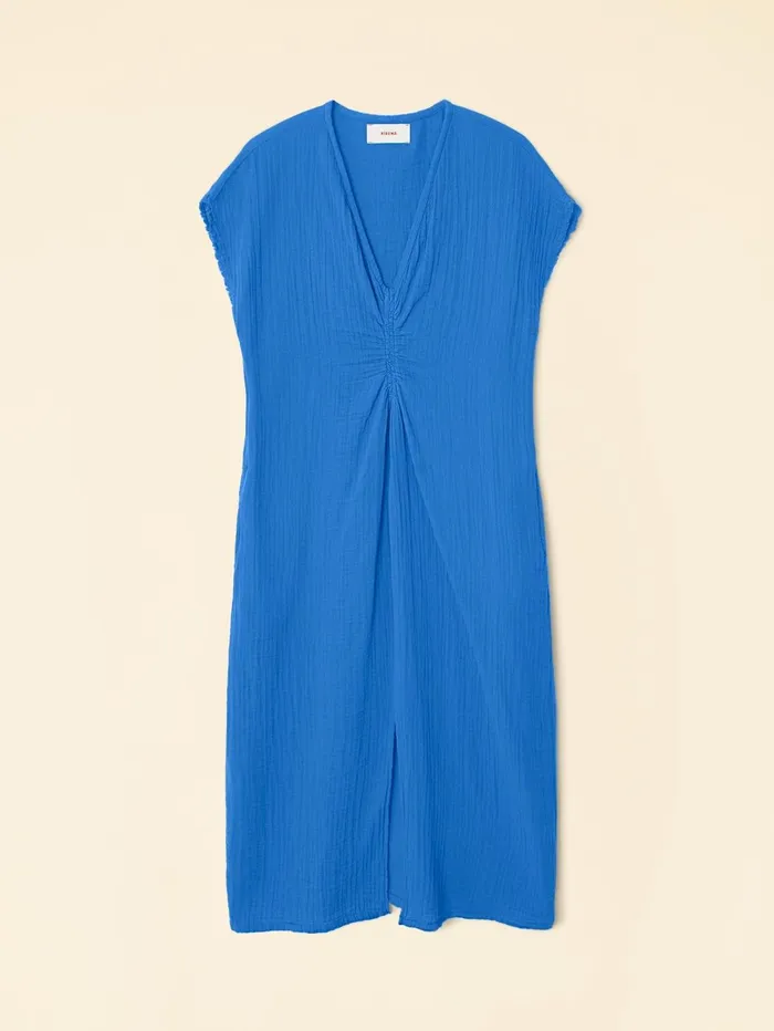 XRENA Deep Wave Drue Dress Women Dresses