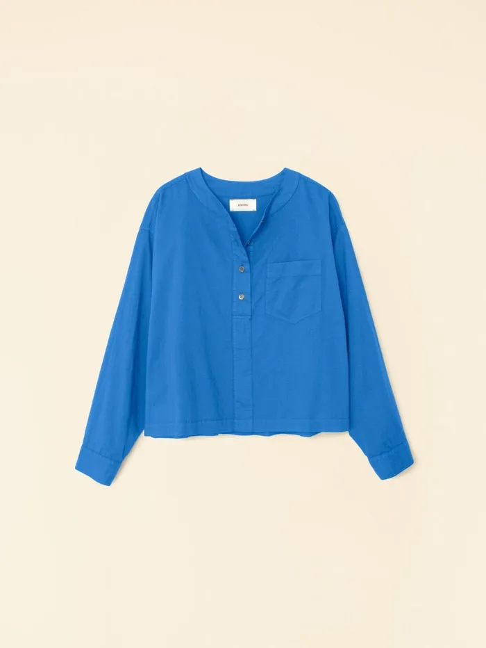 XRENA Deja Vu Blue Nicky Top Women Tops