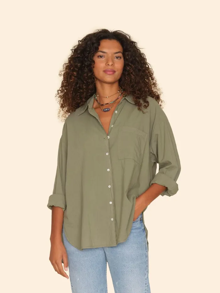 XRENA Green Army Sydney Shirt Women Shirts XRENA Green Army Sydney Shirt Women Shirts