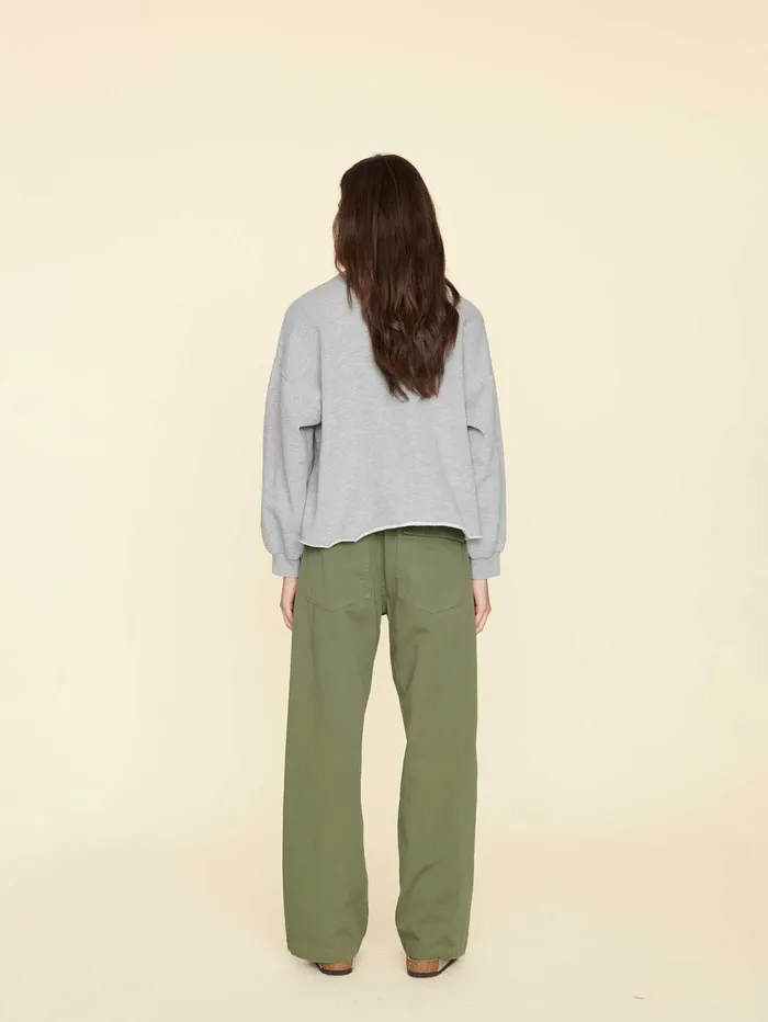 XRENA Hazy Sage Morleigh Twill Pant Women Pants and Jumpsuits