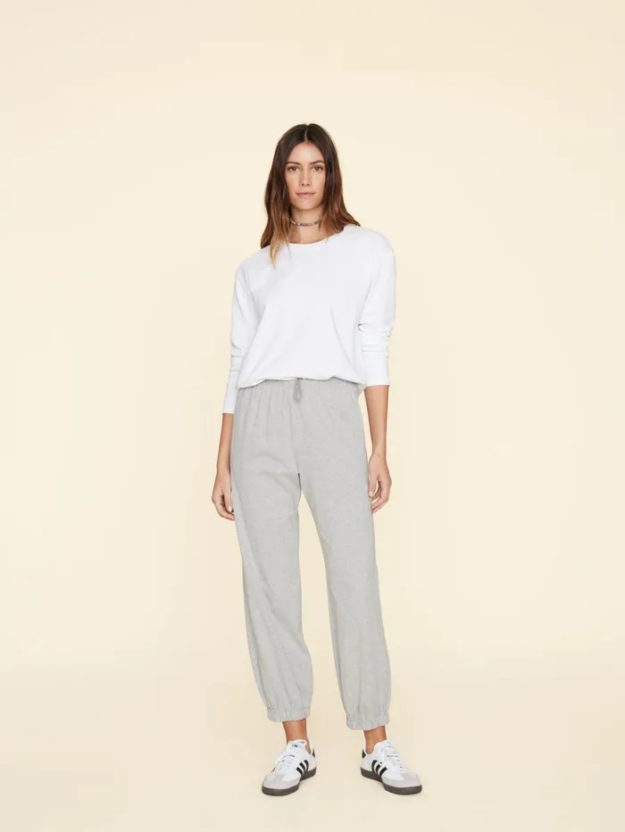 XRENA Heather Grey Davis Sweatpant Women Sweats and Tees XRENA Heather Grey Davis Sweatpant Women Sweats and Tees