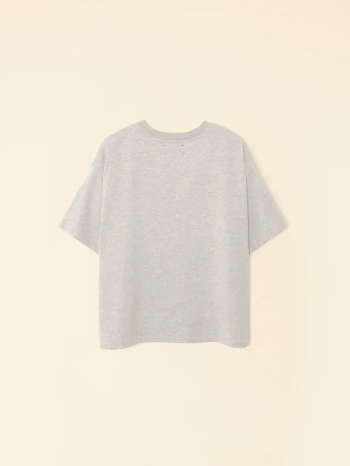 XRENA Heather Grey Palmer Tee Women Sweats and Tees XRENA Heather Grey Palmer Tee Women Sweats and Tees