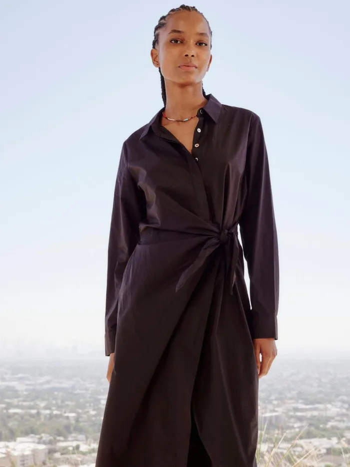 XRENA Jet Black McCallister Dress Women Dresses XRENA Jet Black McCallister Dress Women Dresses