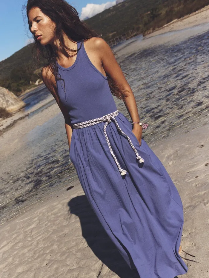 XRENA Marlin Blue Flynn Dress Women Dresses XRENA Marlin Blue Flynn Dress Women Dresses
