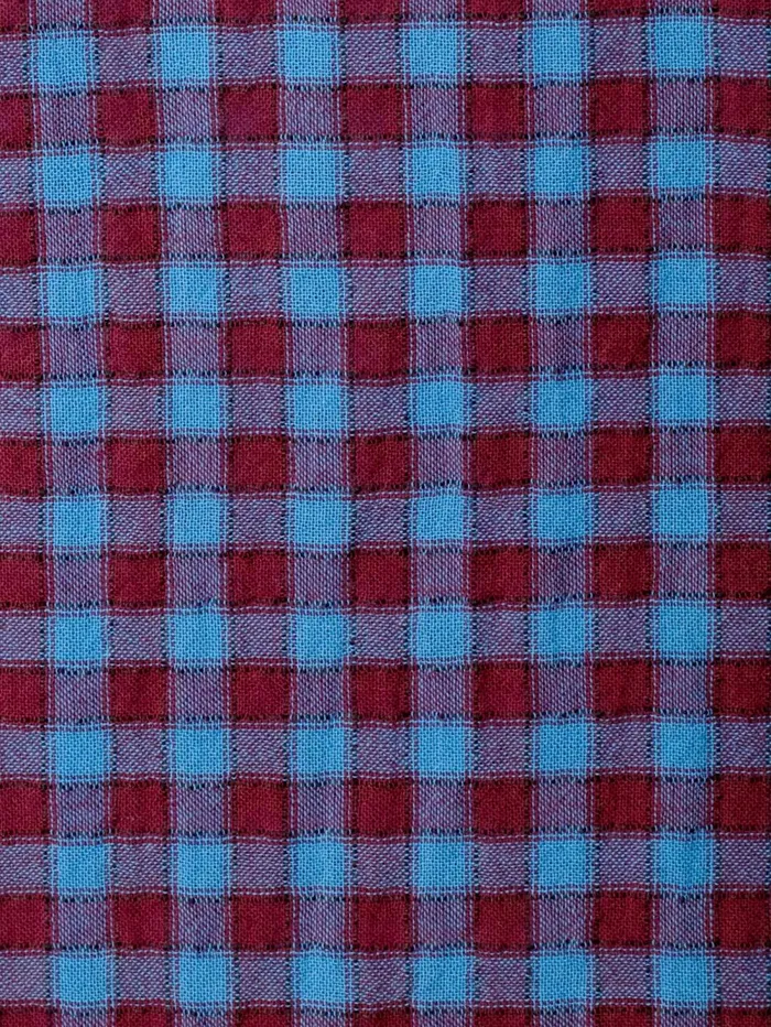 XRENA Night Wine Caspian Plaid Top Women Tops XRENA Night Wine Caspian Plaid Top Women Tops