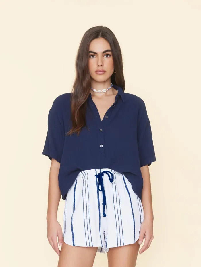 XRENA North Star Ansel Gauze Top Women Tops