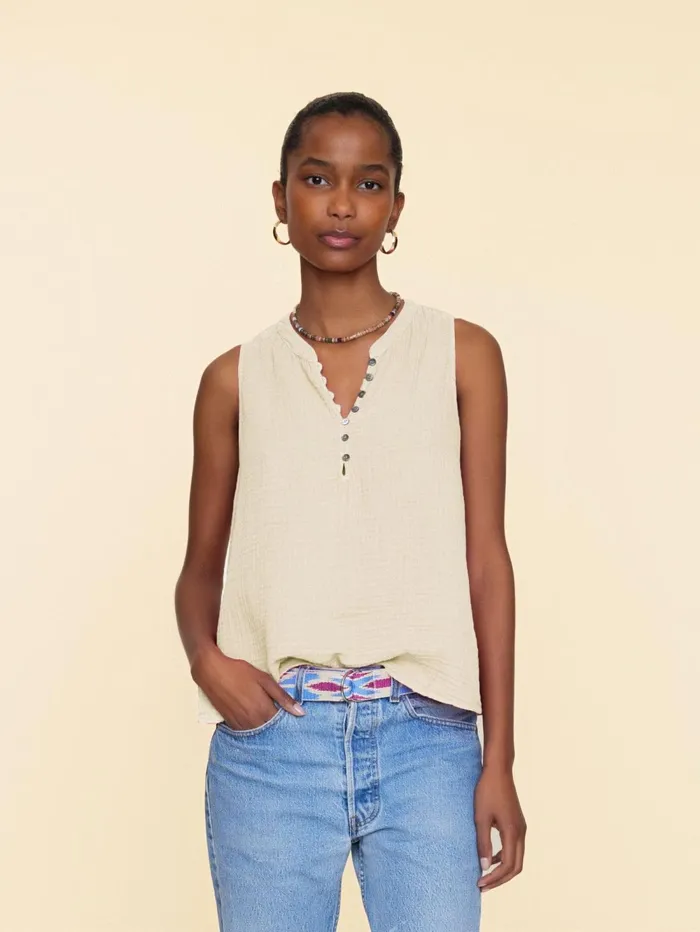 XRENA Oysterette Tish Top Women Tops
