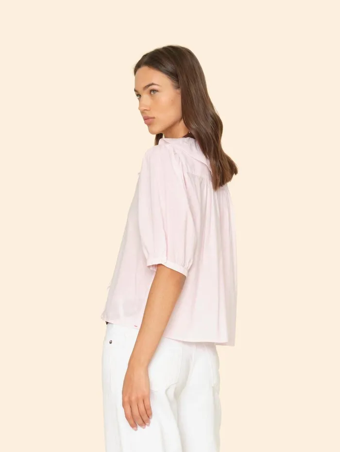 XRENA Pink Dew Caspia Top Women Tops