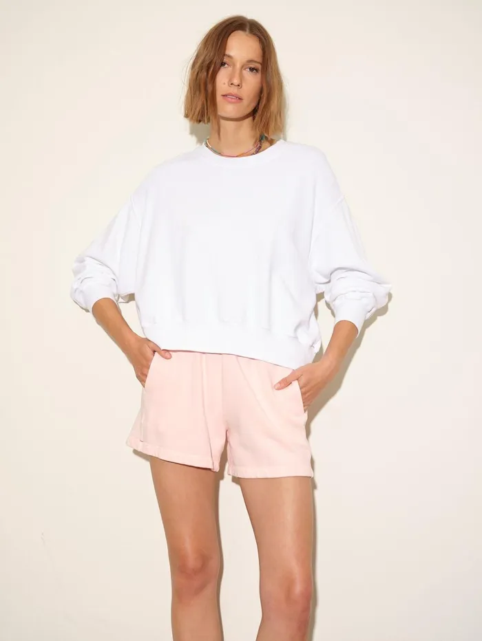 XRENA Pink Pom Shayne Short Women Shorts XRENA Pink Pom Shayne Short Women Shorts