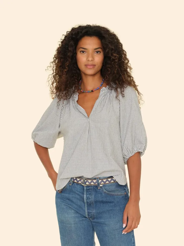 XRENA Sage White Jules Top Women Tops