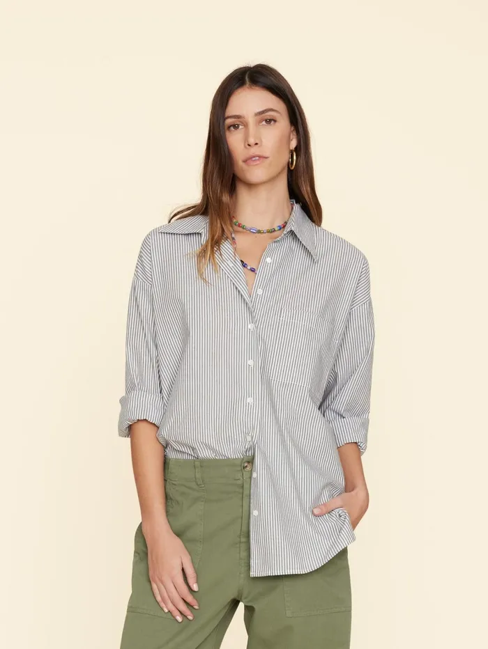 XRENA Sage White Sydney Shirt Women Shirts XRENA Sage White Sydney Shirt Women Shirts
