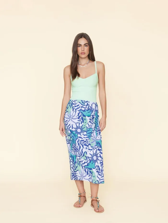 XRENA Stellar Blue Celia Skirt Women Skirts