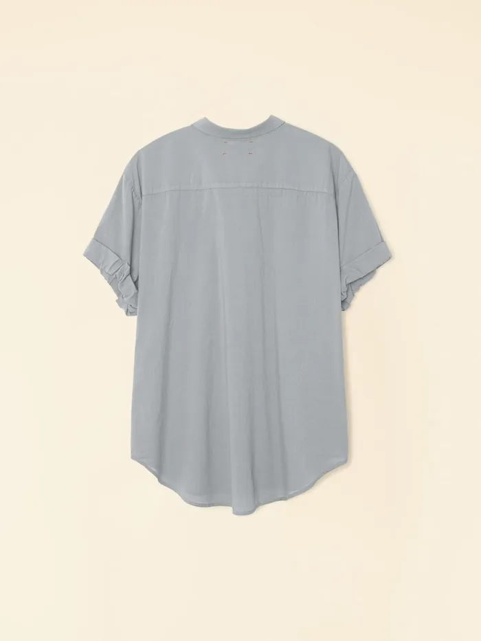 XRENA Stone Grey Channing Shirt Women Shirts XRENA Stone Grey Channing Shirt Women Shirts