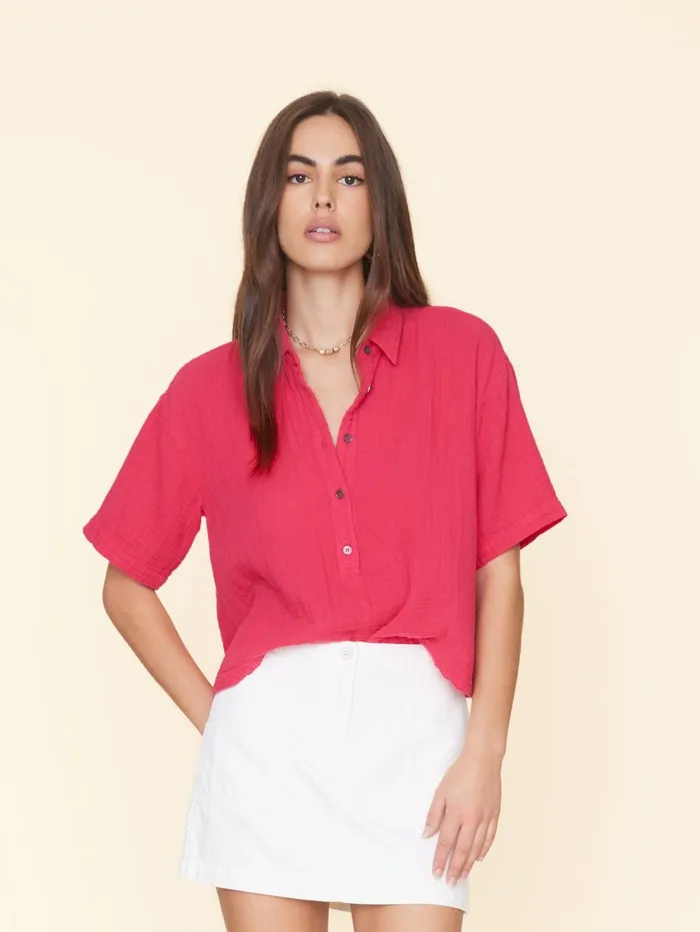 XRENA Sweet Pea Ansel Gauze Top Women Tops XRENA Sweet Pea Ansel Gauze Top Women Tops
