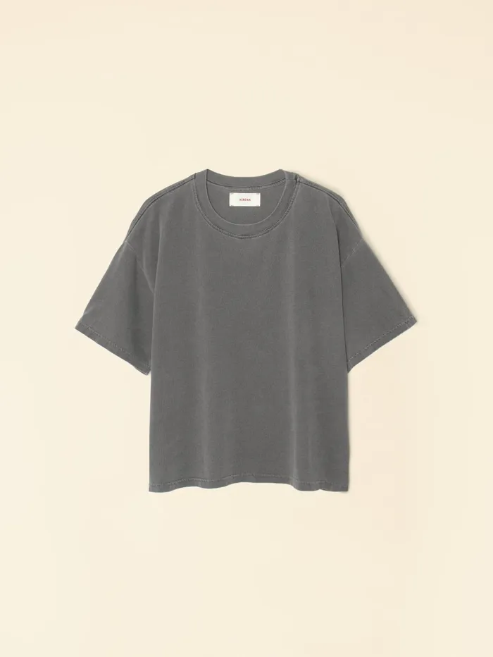 XRENA Vintage Black Palmer Tee Women Sweats and Tees XRENA Vintage Black Palmer Tee Women Sweats and Tees