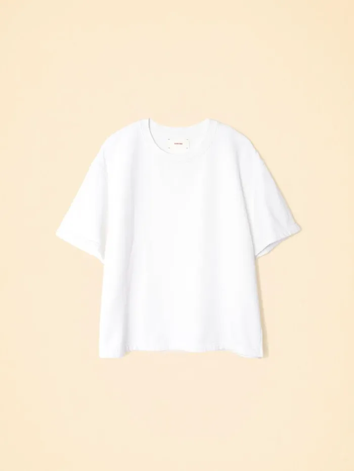 XRENA White Andye Sweatshirt Women Sweats and Tees