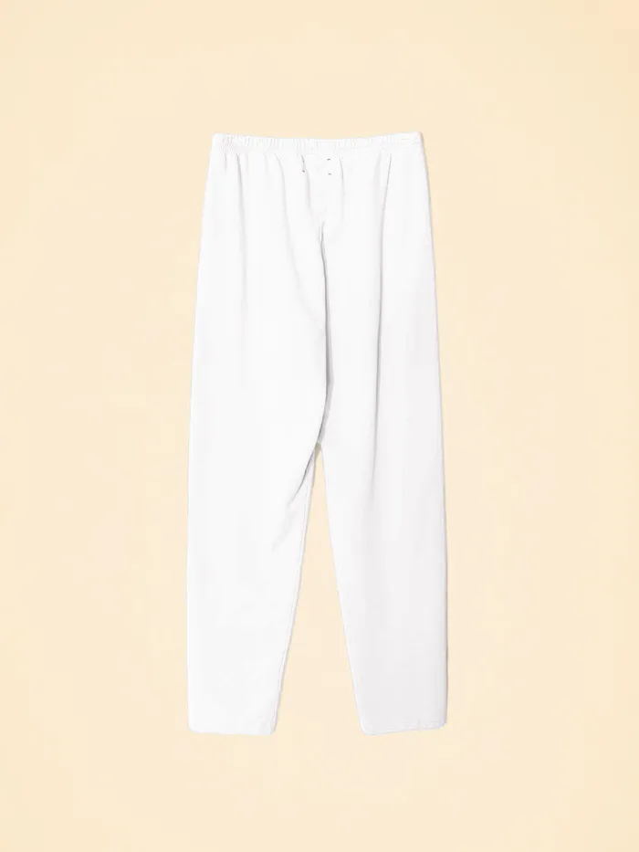 XRENA White Crosby Sweatpant Women Sweats and Tees XRENA White Crosby Sweatpant Women Sweats and Tees