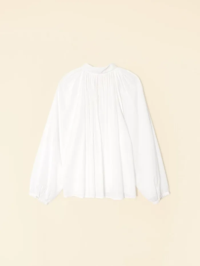 XRENA White Fabienne Shirt Women Shirts XRENA White Fabienne Shirt Women Shirts