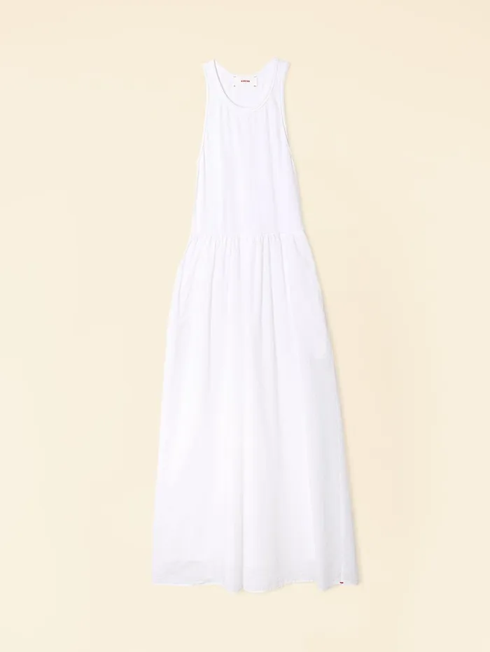 XRENA White Flynn Dress Women Dresses XRENA White Flynn Dress Women Dresses