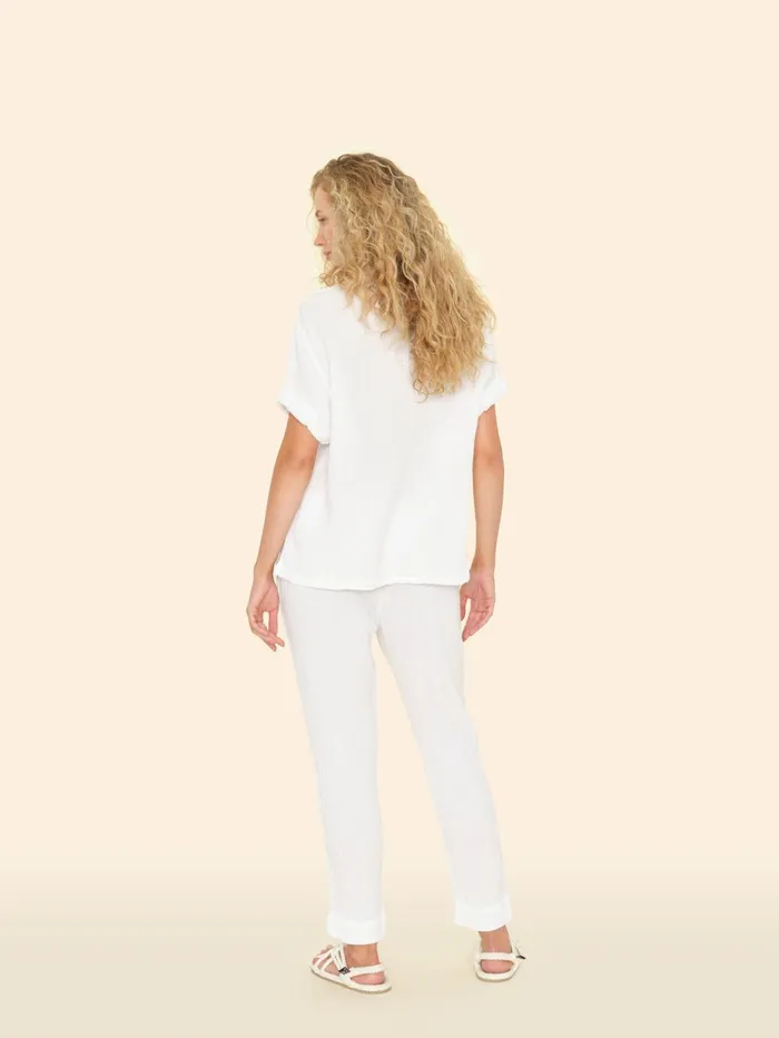 XRENA White Jordyn Pant Women Pants and Jumpsuits XRENA White Jordyn Pant Women Pants and Jumpsuits