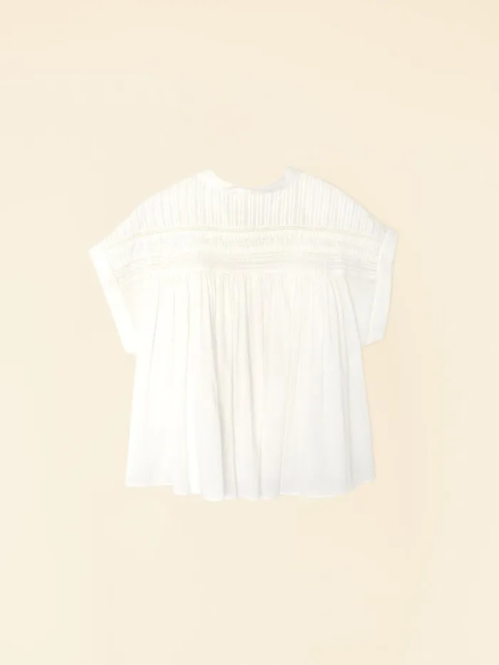 XRENA White Luane Top Women Tops XRENA White Luane Top Women Tops