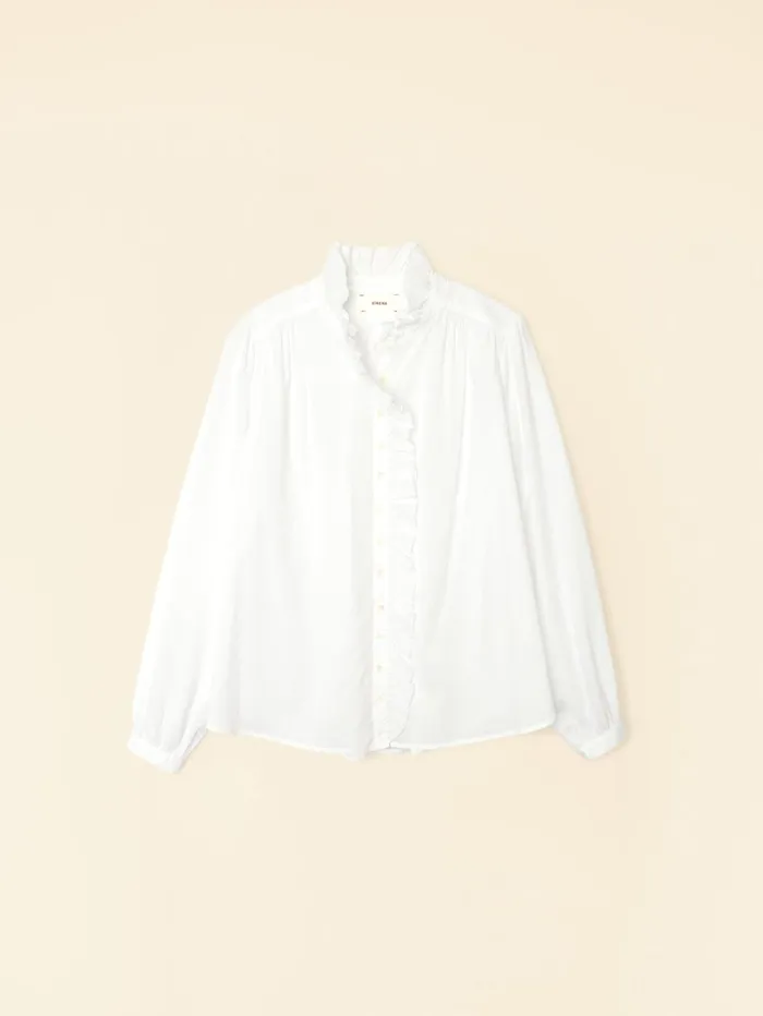 XRENA White Nicholson Shirt Women Shirts XRENA White Nicholson Shirt Women Shirts