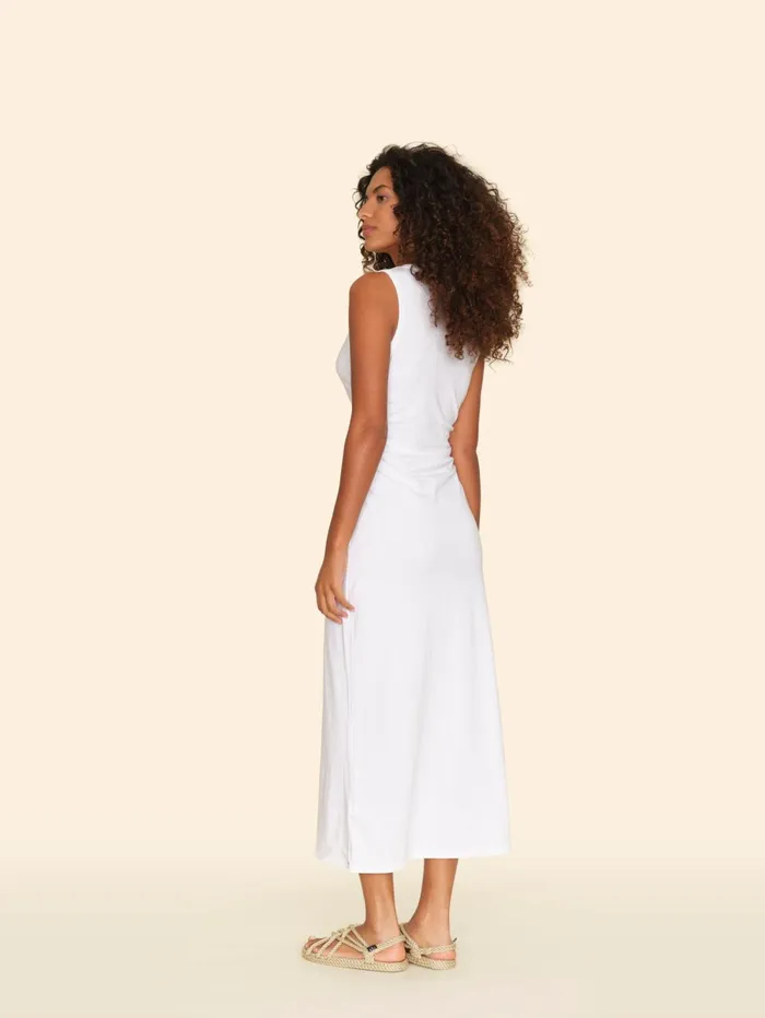 XRENA White Pia Dress Women Dresses XRENA White Pia Dress Women Dresses