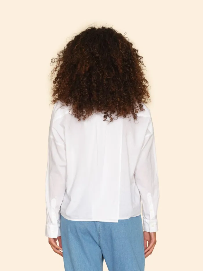 XRENA White Riley Shirt Women Shirts XRENA White Riley Shirt Women Shirts