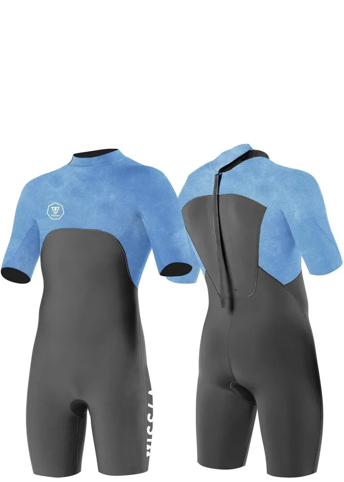 Youth Vissla Boys 22 Back Zip Spring Wetsuit Tie Dye