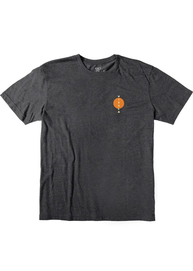 Youth Vissla Toucan Play Boys Tee Black Heather