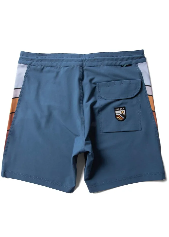 Youth Vissla Trimline 17034 Boys Boardshort Harbor Blue