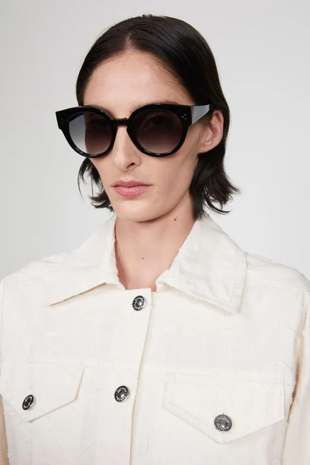 Zanzibar Sunglasses Black Women Rodebjer Eyewear